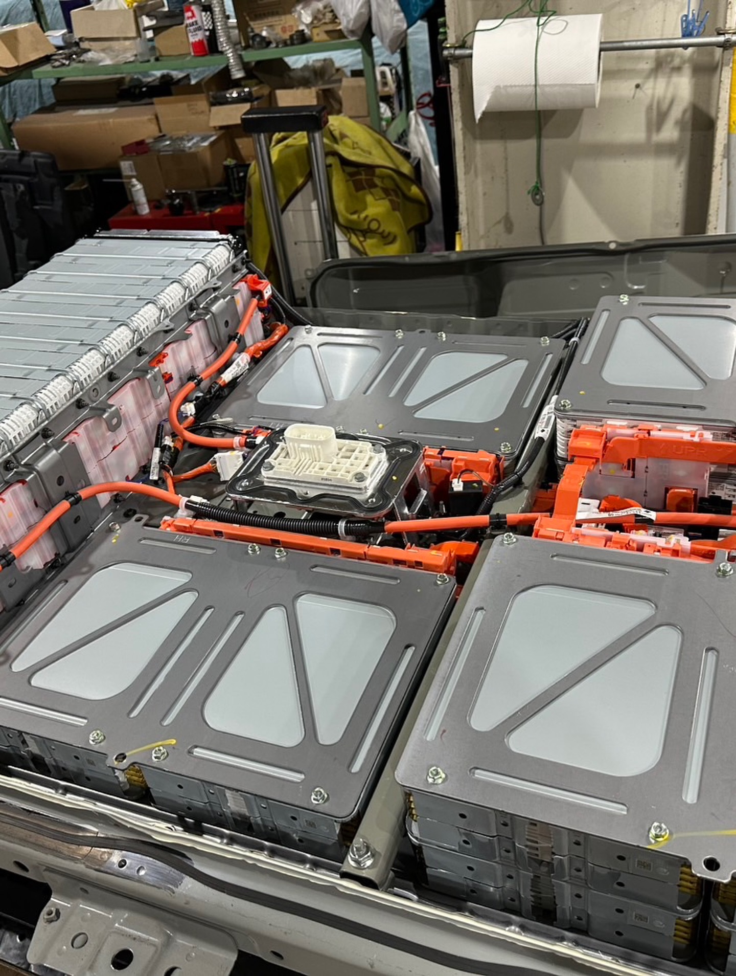 日産 ZE1 リーフ EVバッテリー載せ替え!16万kmからの復活 その2