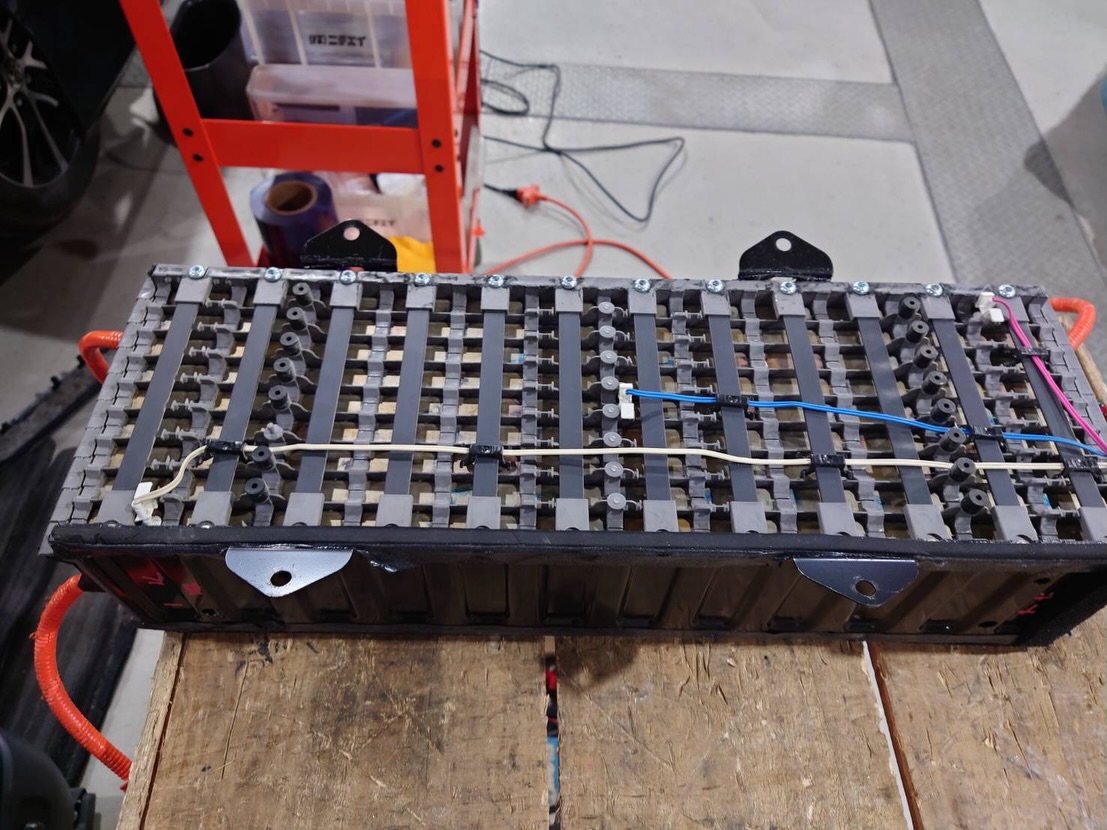 走行距離26万キロを超えるエスティマハイブリッド(AHR20W)のハイブリッドバッテリー交換 その4