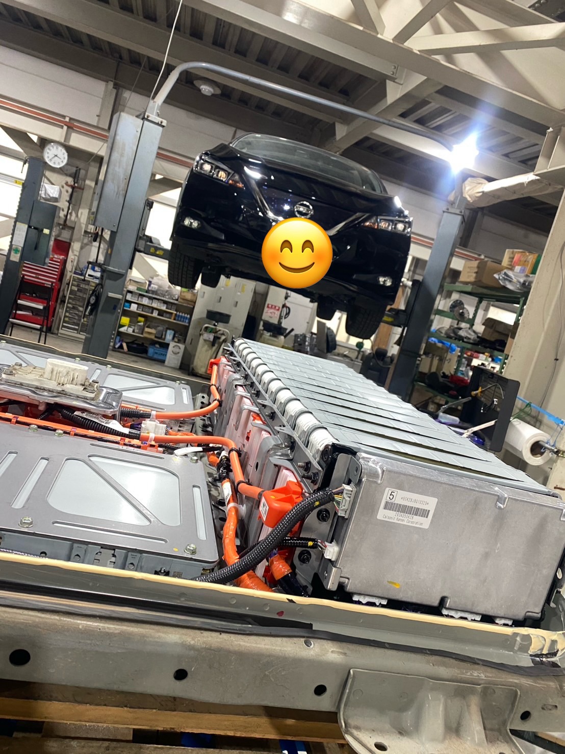 走行8.4万kmリーフ復活！12セグ個体の警告灯修理＆専門店ならではの「1年保証」 その1