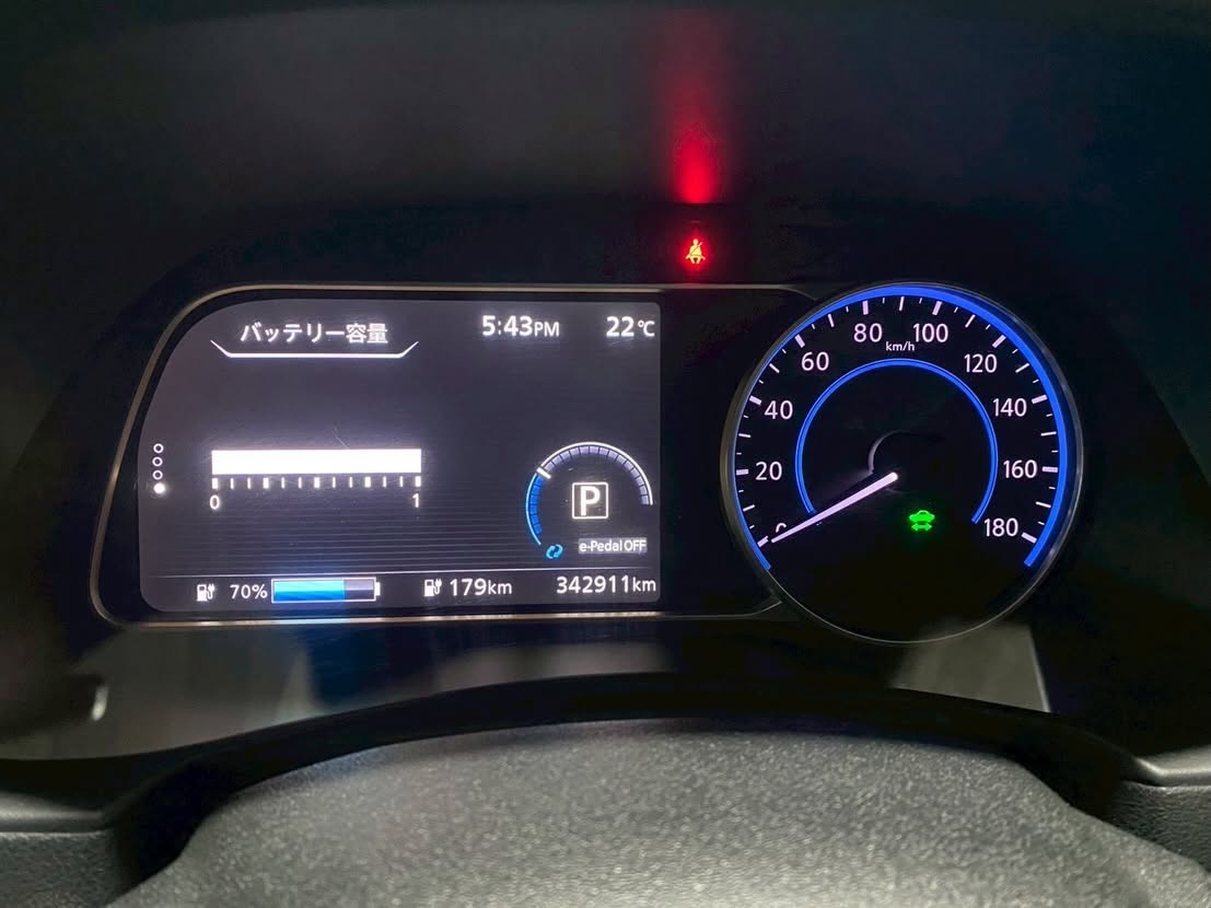 驚異の走行34万km!大切に乗られたZE1リーフを中古バッテリー交換でリフレッシュ! その4